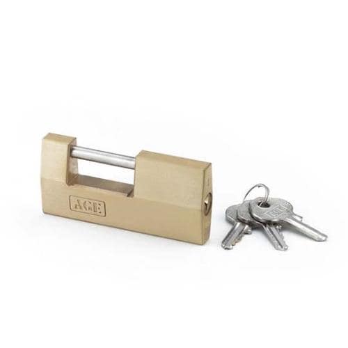 G−158 シリンダー倉庫錠 80mm