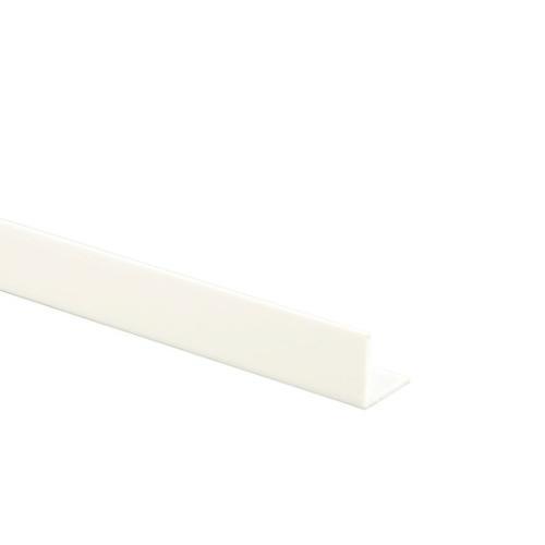 AG2083 金属製長尺素材アングル 白