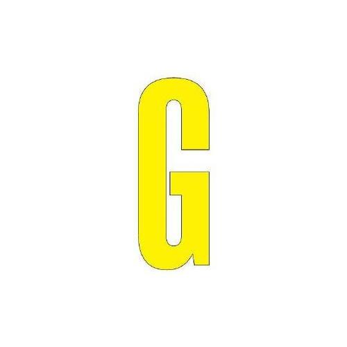 835−071Y アルファベットG 黄