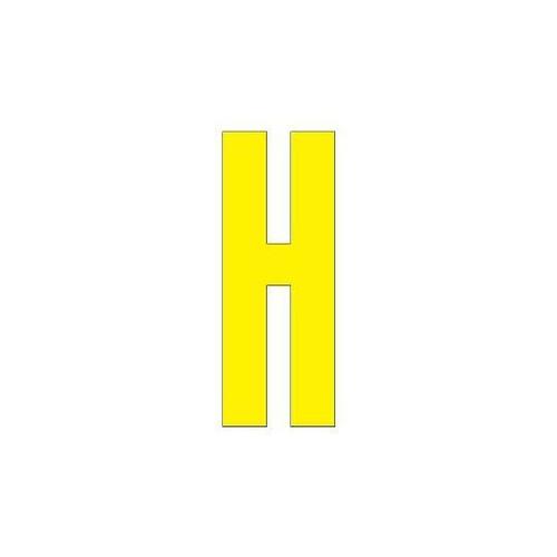 835−072Y アルファベットH 黄