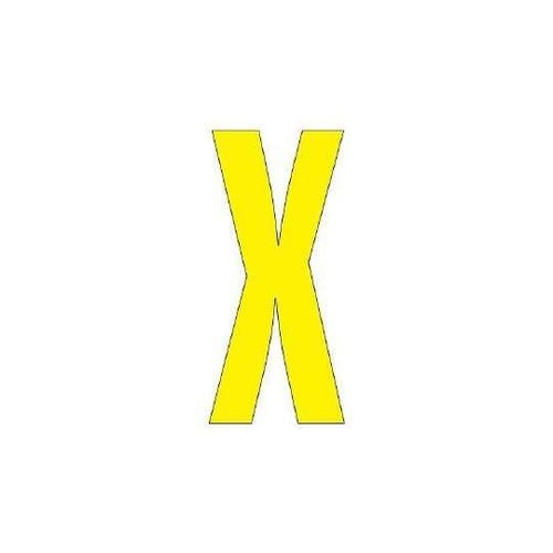 835−088Y アルファベットX 黄