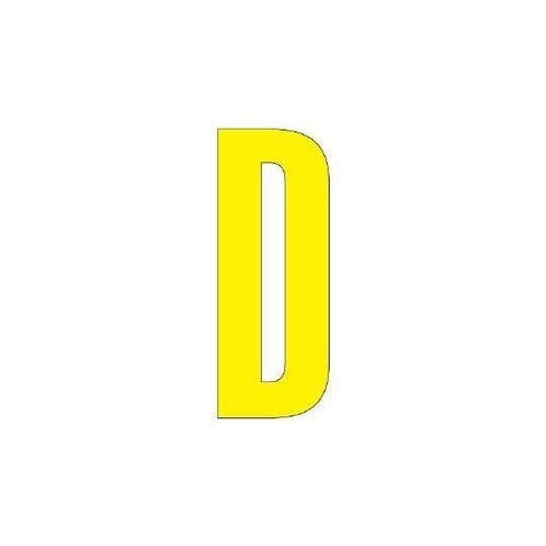 835−094Y アルファベットD 黄