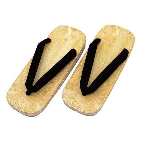 6826800雪駄黄チバサンド底 黒丸