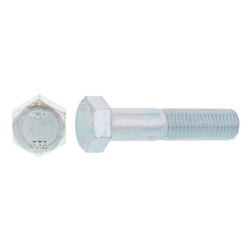 三価ユニクロ 鉄 六角ボルト 半ネジ 輸