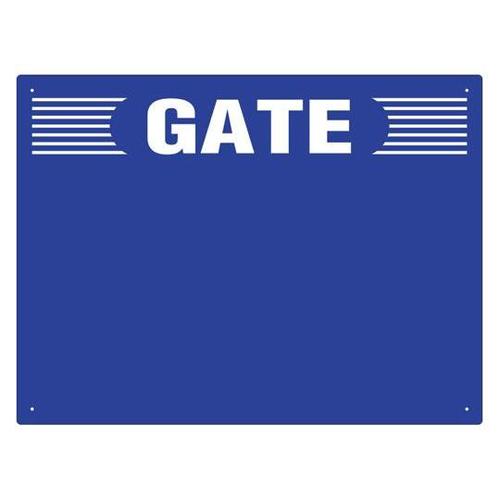 ゲート表示板 GATE 数字なし ヨコ