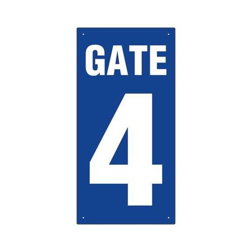 ゲート表示板 GATE4 タテ 305−