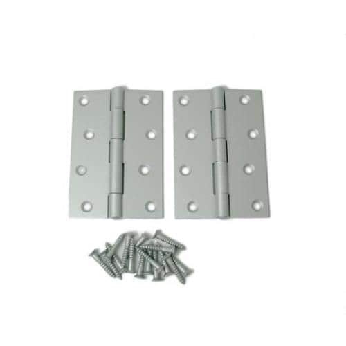 カラー蝶番 102mm シルバー 1セッ