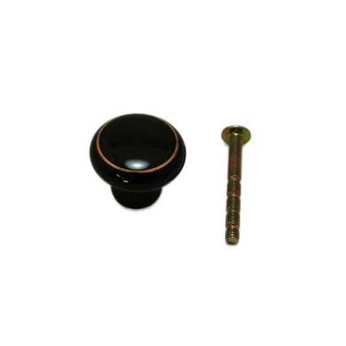 17876 ツマミ 25mm 黒