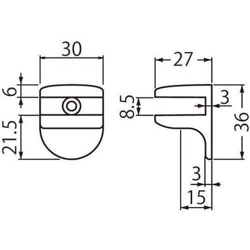 TG−30 フォルテ棚グリップクローム