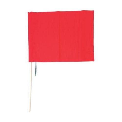 1128030102 手旗 赤色