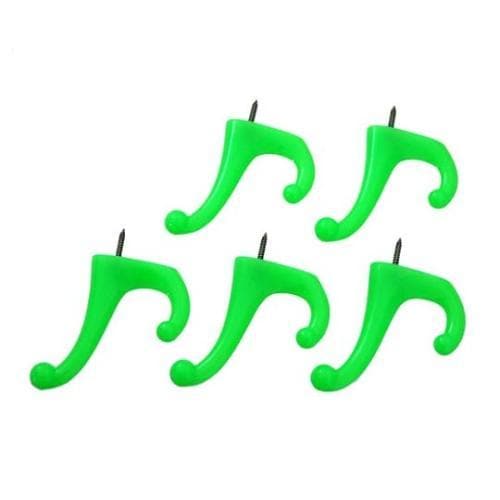 17783 プラスチック帽子掛 グリーン