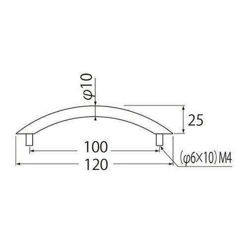HB−58 弓形ハンドル小金