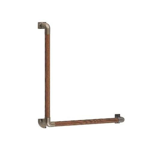 BR−513 L形手摺アンバー/Mオーク