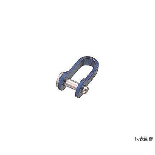 ステンレス リベット式シャックル(ブルー