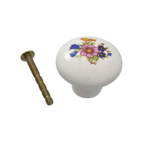 17868 ツマミ 34mm ホワイト