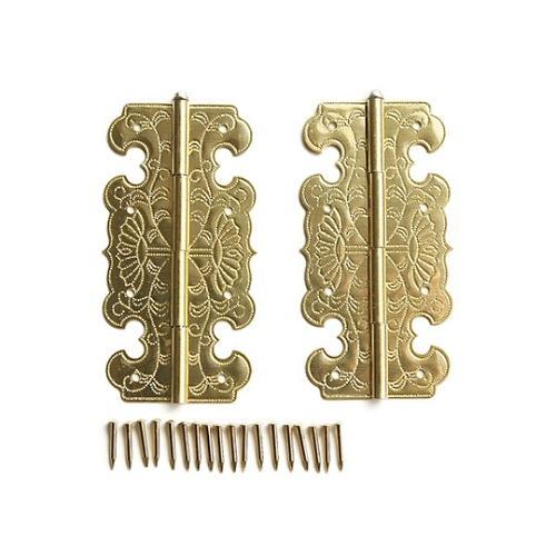 菊栗形蝶番 64mm 1セット(2個入)