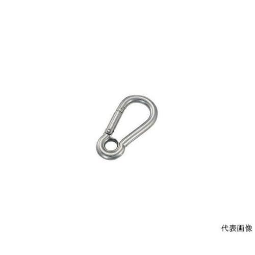 ステンレス スナップフックA型(リング付