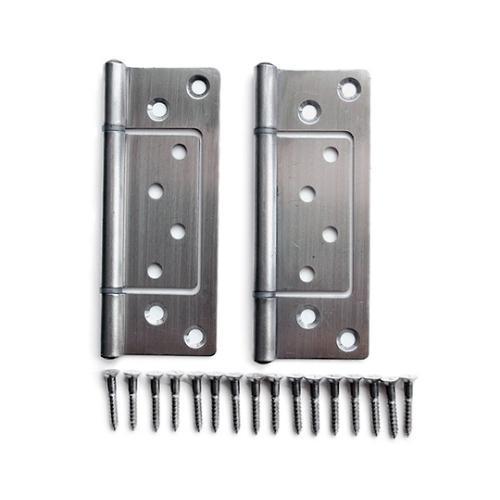 ステンレス正面付蝶番 102mm 1セッ