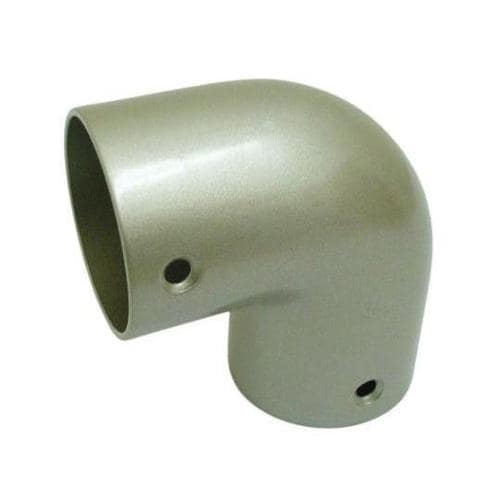 BR−160 E形エルボ35径シルバー