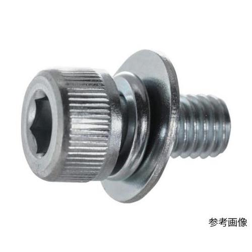 六角穴付組込ボルト P=3 三価白M5X