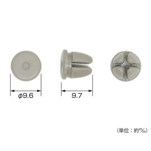 T9 プッシュボタン グレー