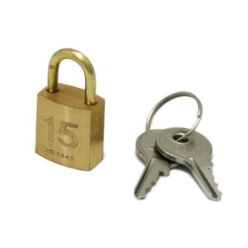 17241 シリンダー南京錠 15mm
