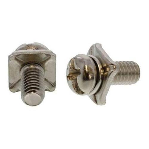 三価ホワイト 端子ねじ+−ナベSK形 角