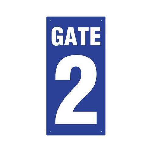 ゲート表示板 GATE2 タテ 305−
