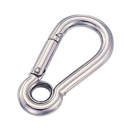 ステンレス スナップフックA型(リング付