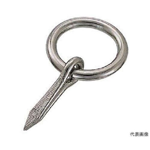 ステンレス 打ち込み丸カン 線径4mm