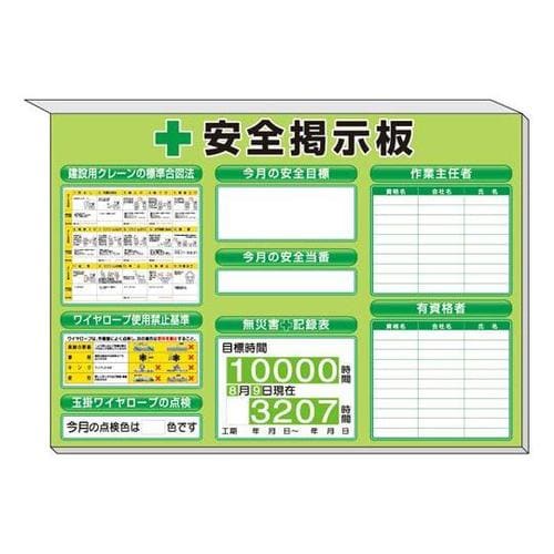 ミニ掲示板 クレーンの基準合図法他入緑地
