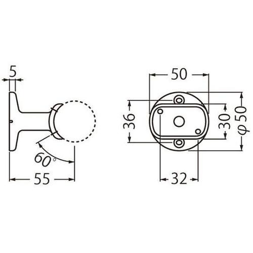 ABR−103ブラケット直受32径アンバ