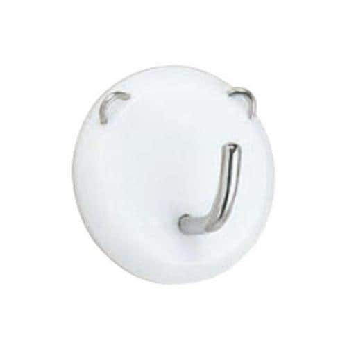 C−154 丸形フック34ミリ白