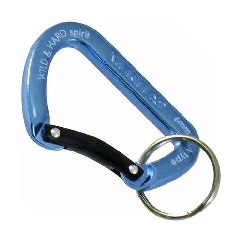 VEX−62 カラビナ フラット 青&黒