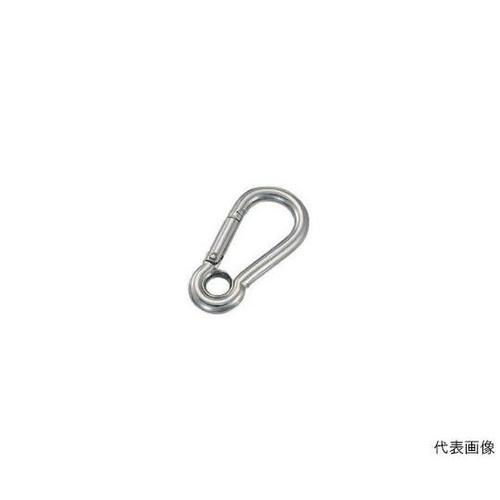 ステンレス スナップフックA型(リング付