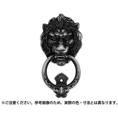 NO−510唐草ライオンノッカー黒