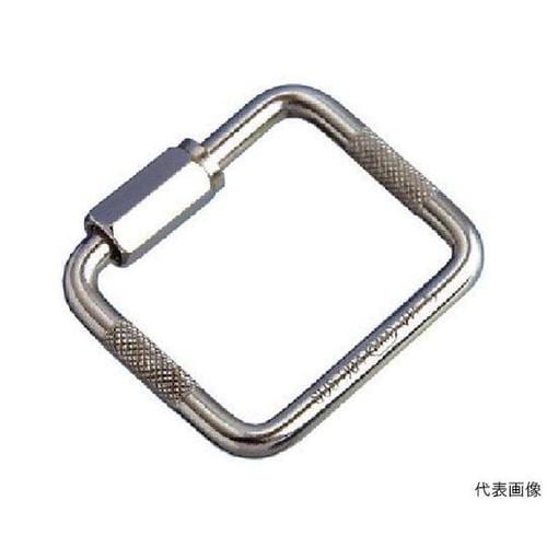 ステンレス 四角リングキャッチ 線径4m