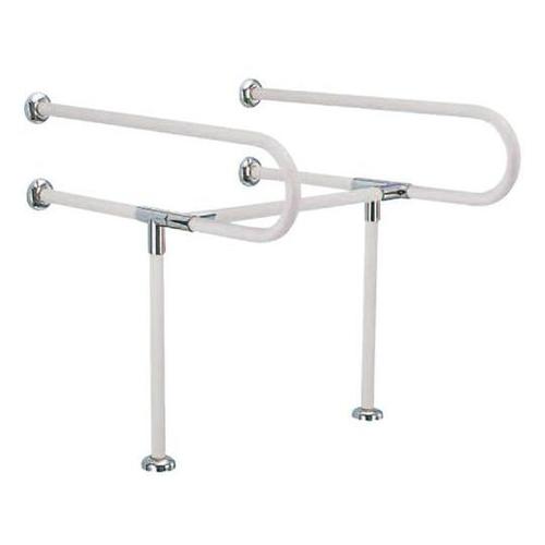 NO−858C型丸棒手摺洗面器用