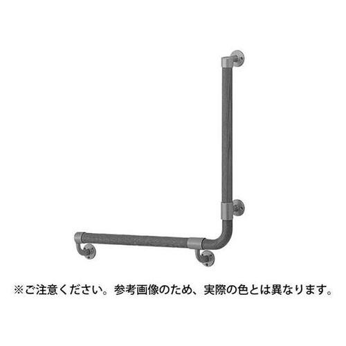 BR−517R L形丸棒手摺(右)銀