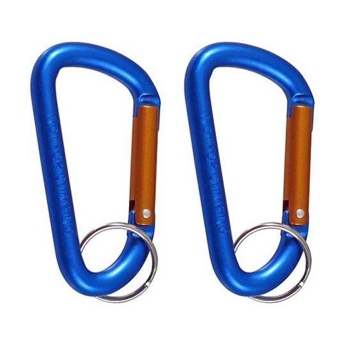 MC−41 アルミカラビナ 青 2個入