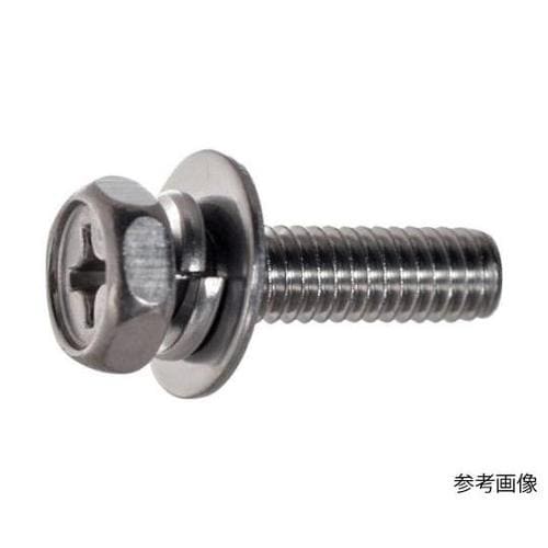座金・バネ座金組込十字穴付ボルト(ステン