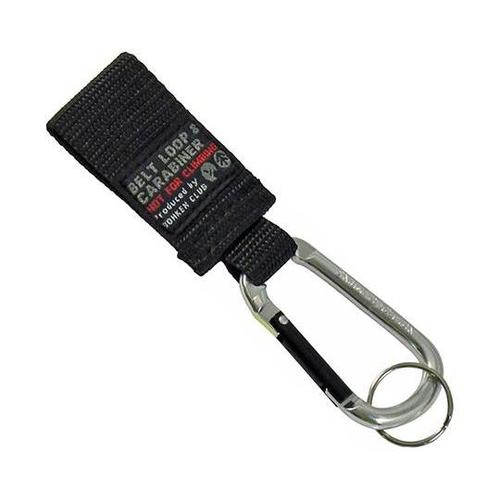 バッグ・工具下げ用カラビナ 銀 F−18