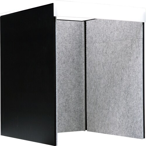 リミュート リミュート 卓上吸音ボックス BK