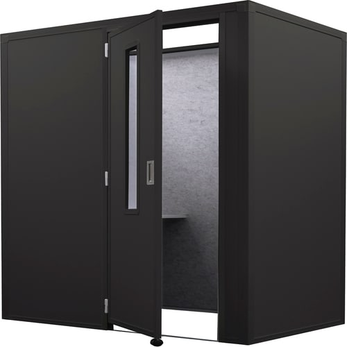 リミュート 吸音ブースサイドインフルオープン BK