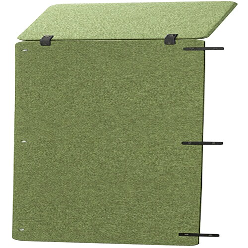 リミュート オフィスパーテ追加用パネルハーフ GR