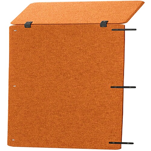 リミュート オフィスパーテ追加用パネルハーフ OR