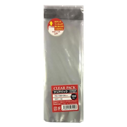 OPP袋テープ付100枚TP7−18 10セット