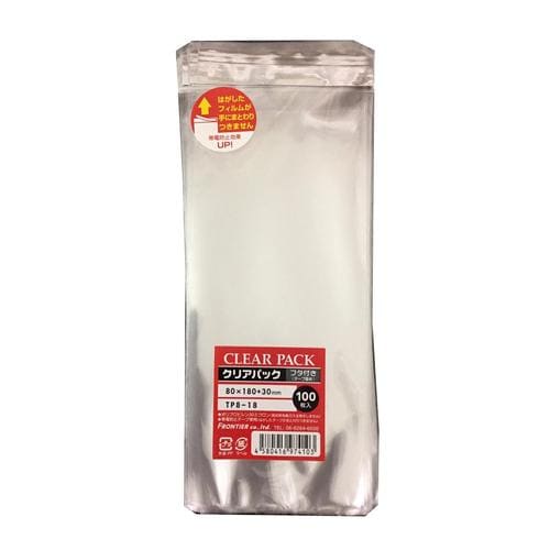 OPP袋テープ付100枚TP8−18 10セット