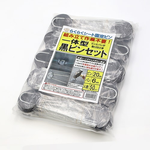 一体型黒ピンセット