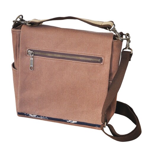 柿渋染バッグショルダー